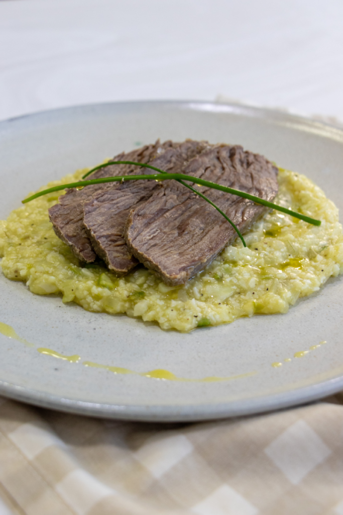 Cardápio Nutricional Risoto com carne